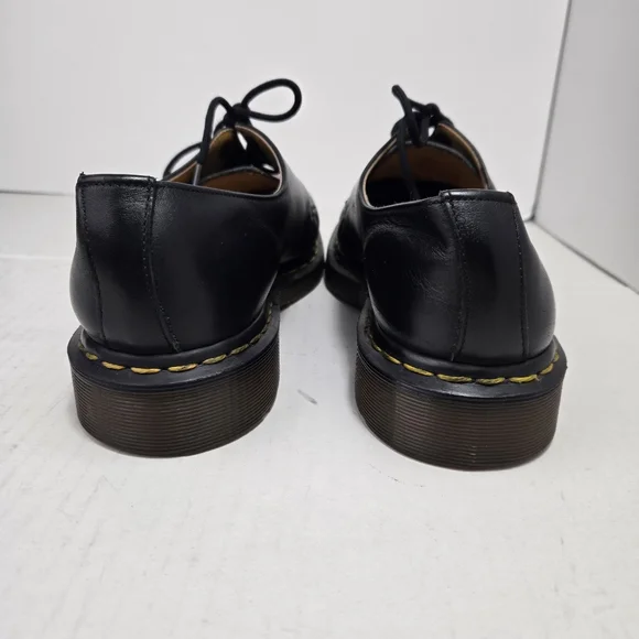 DR MARTENS 1461 BLACK SMOOTH LEATHER OXFORD SHOES Men'sSIZE 12 ( Uk 11 )